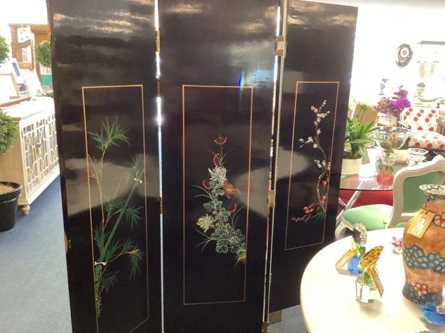 4 Panel Asian Screen - Image 3