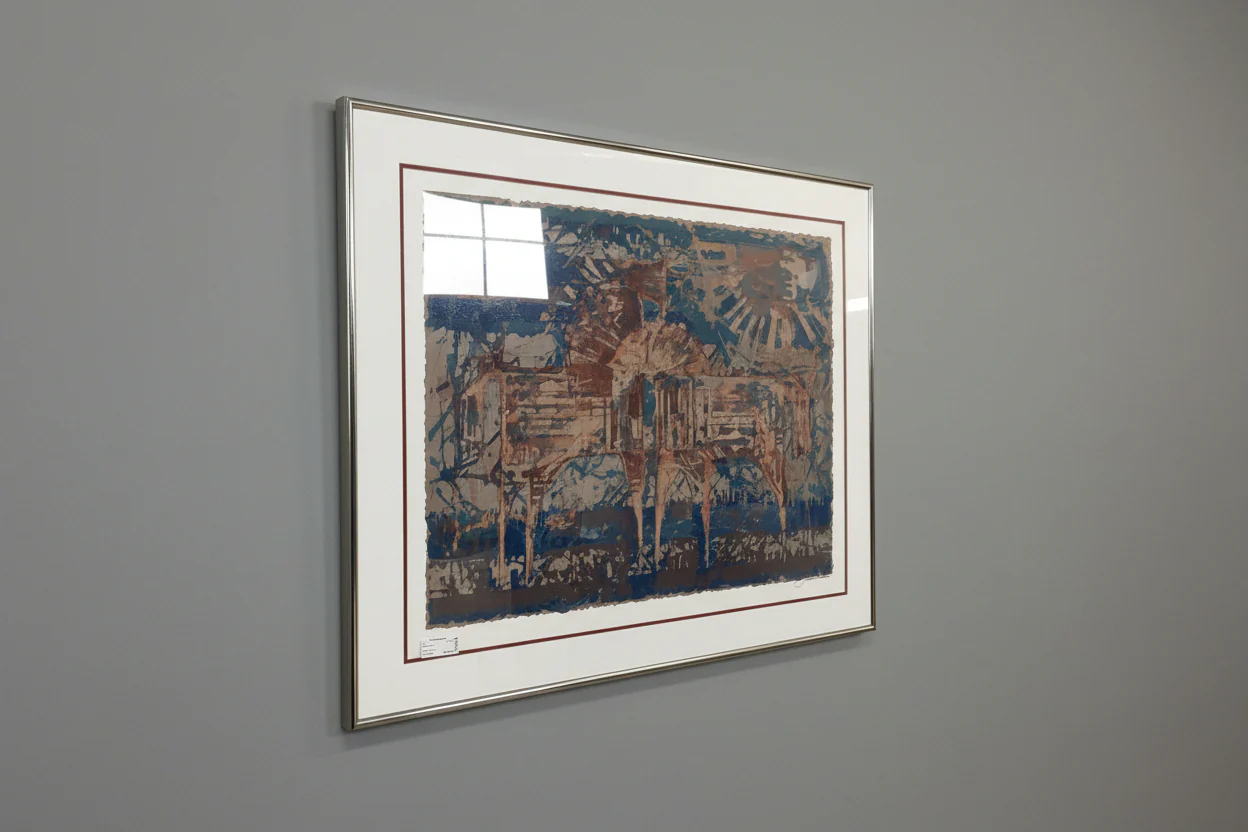 Abstract Horses Print