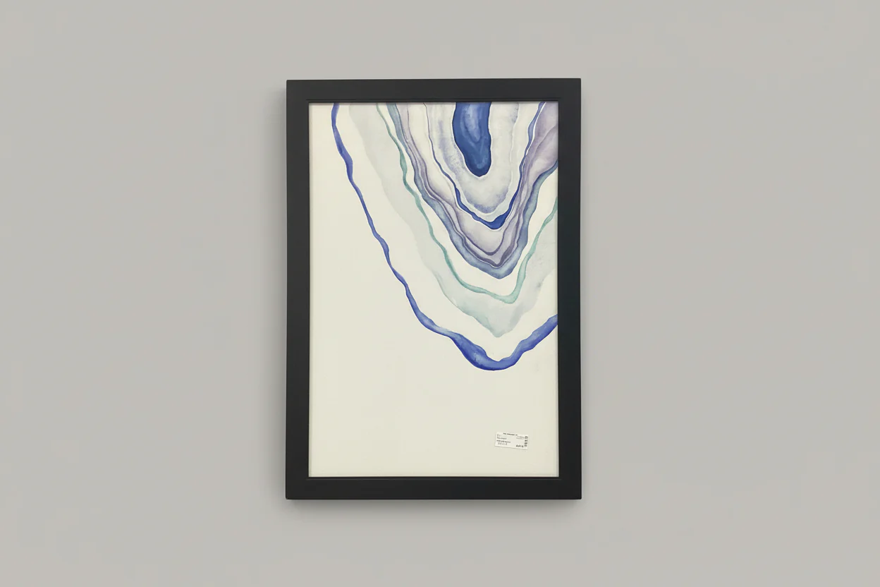 Blue And Purple Geode Print