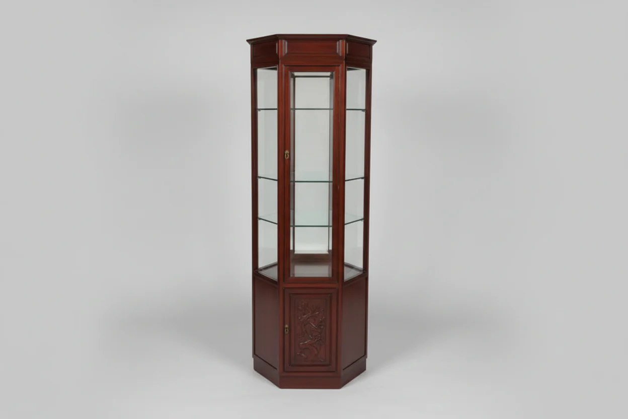 Curio Cabinet Hexagonal