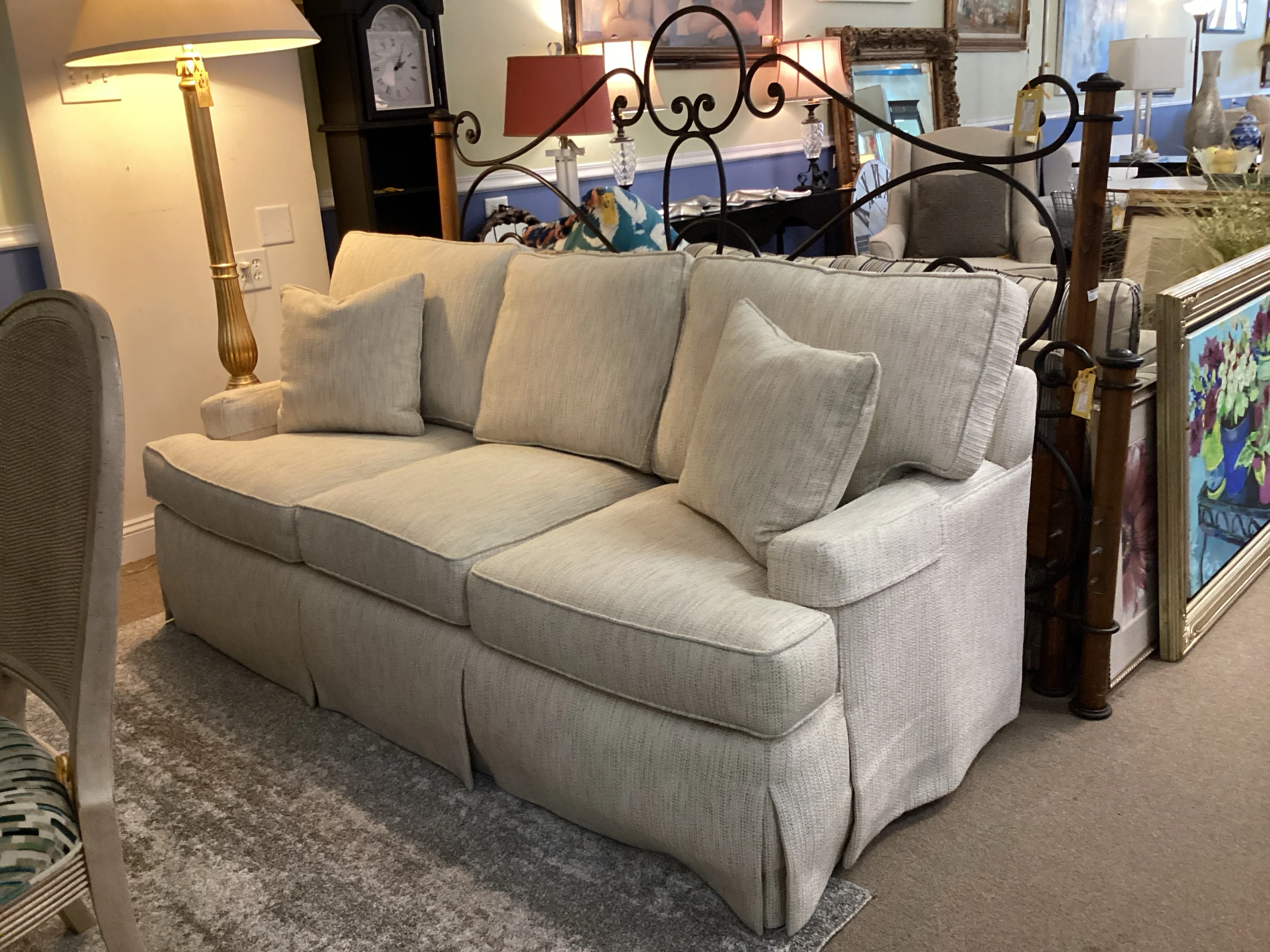 Drexel Three Cushion Sofa - Image 2