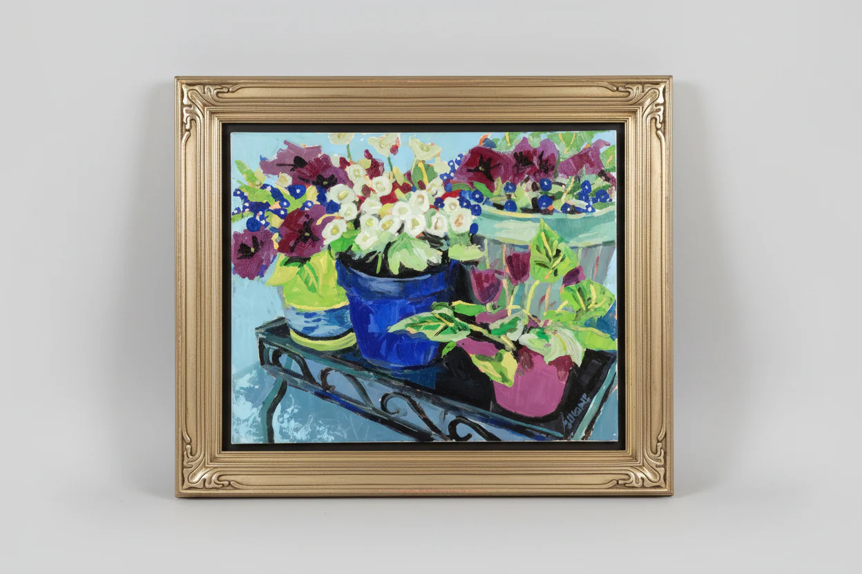 Flower Pots Painting