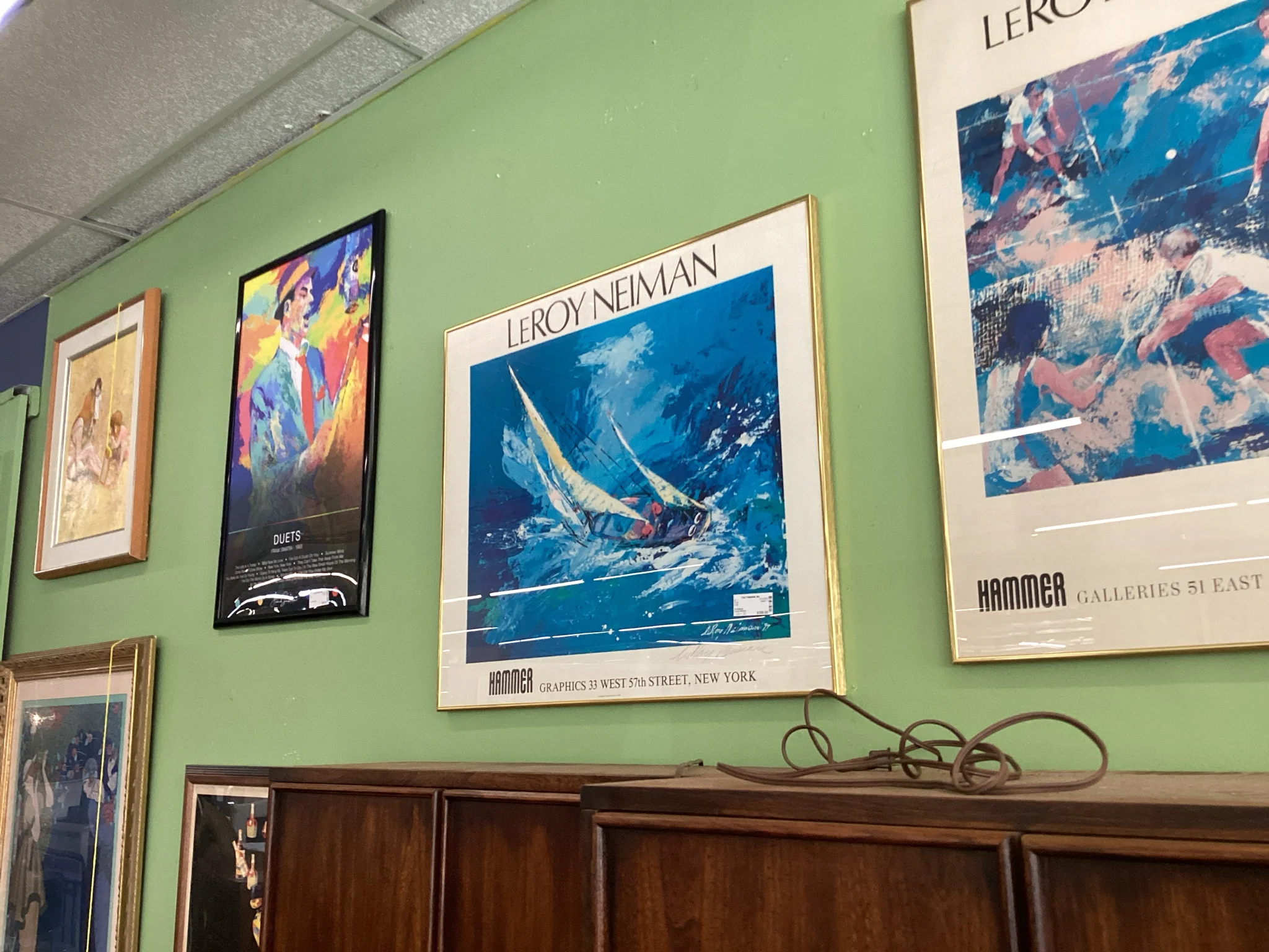 Leroy Neiman Sailboat Print - Image 2