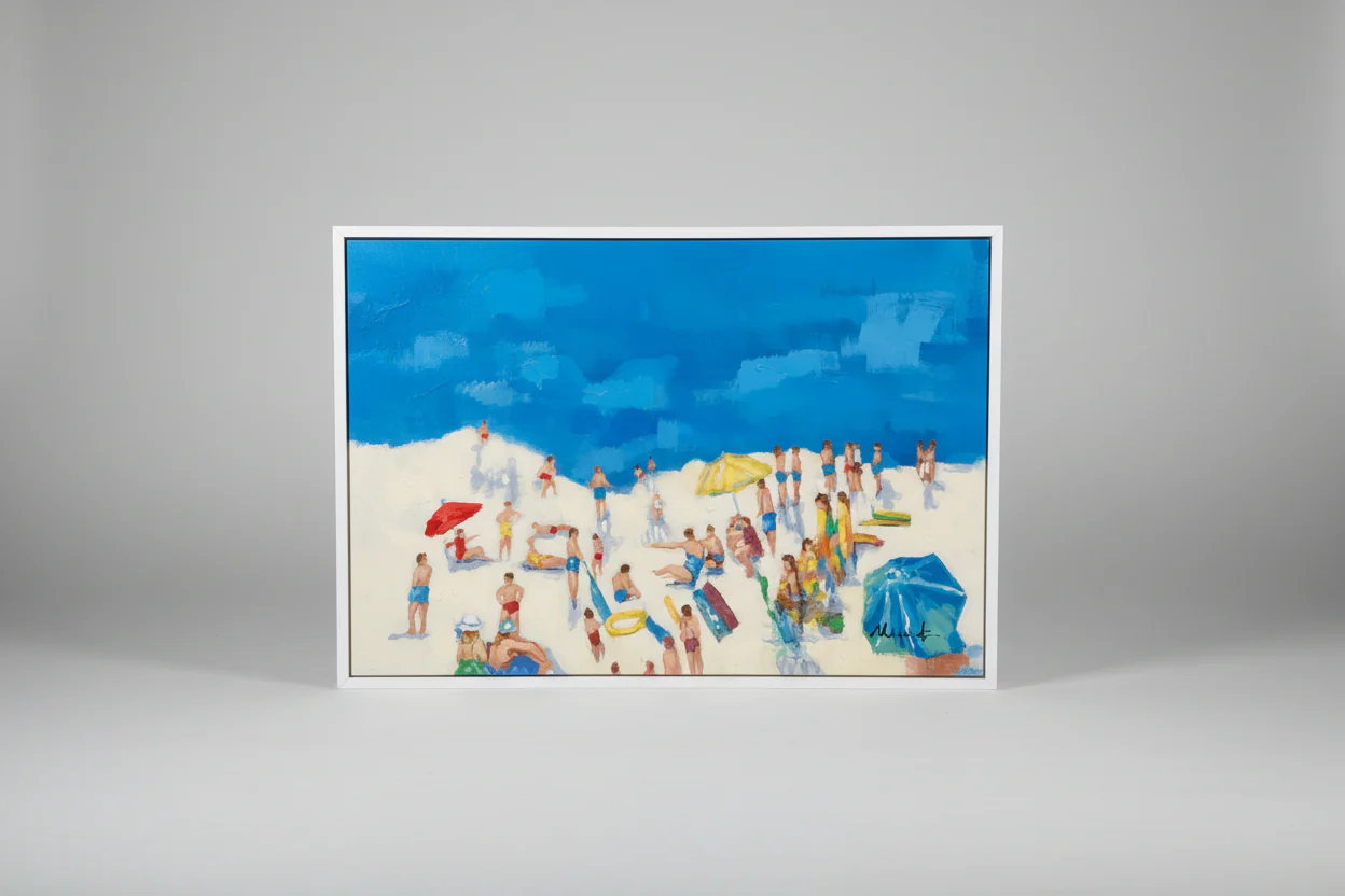 Modernist Beach Scene