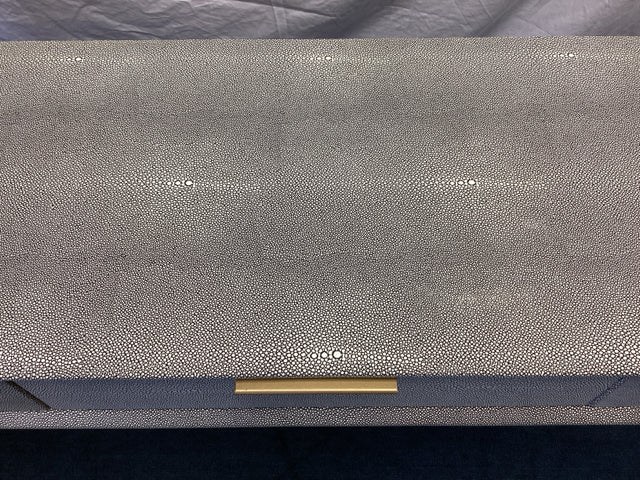 Moe's Shagreen 3 Drawer Console - Image 2