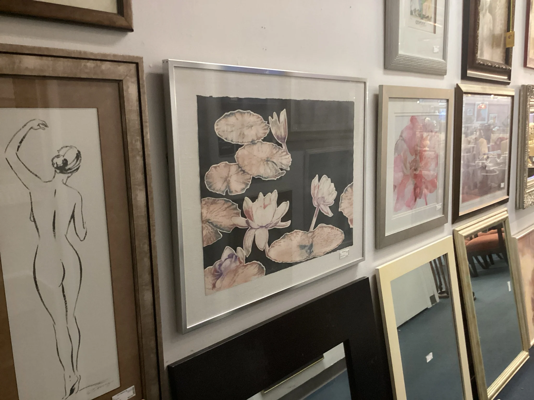 Multi Color Lily Pads Print - Image 2