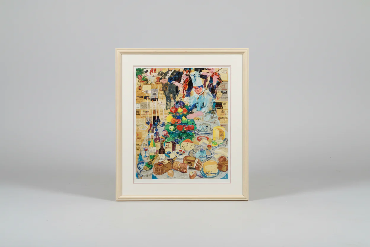 Neiman "La Cuisine Francaise" Serigraph
