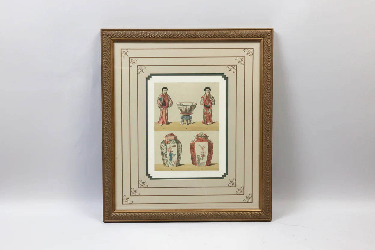 PAIR Asian Porcelains Prints - Image 3
