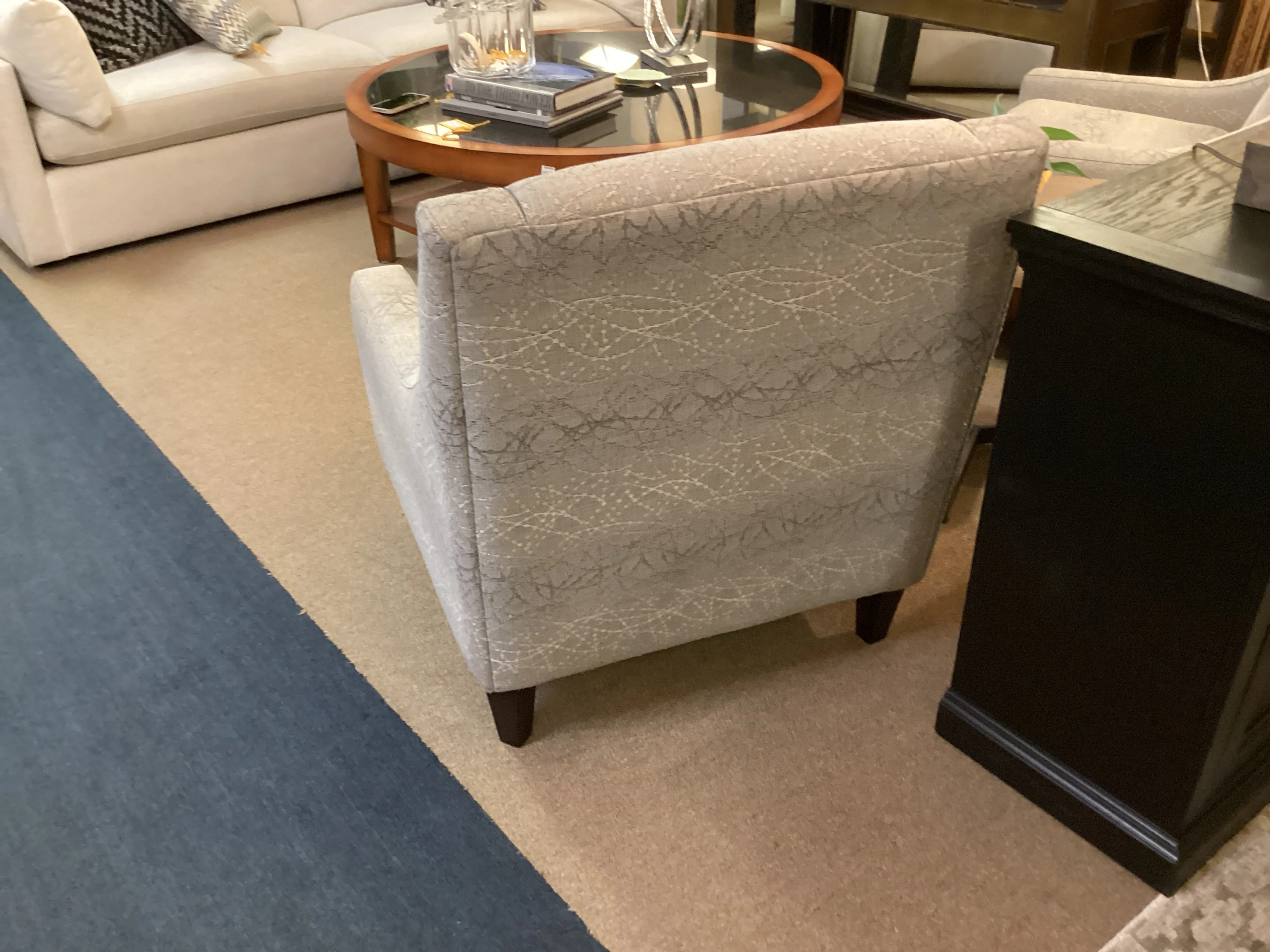 Pair Grey Chairs - Image 2