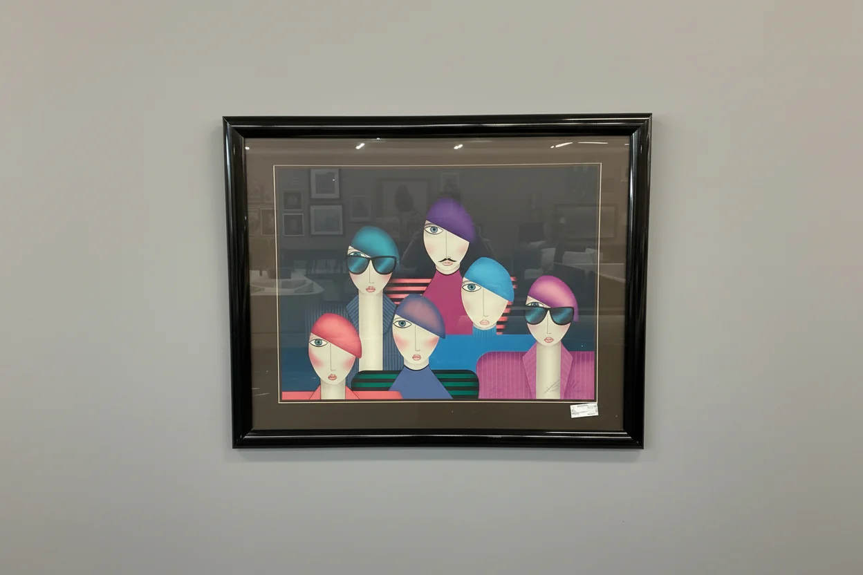 Robin Morris "Francois And A Few Friends" Print