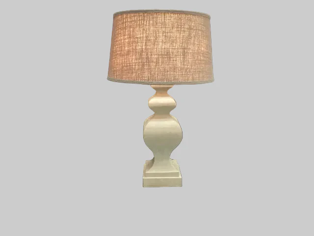 Square Urn Style Lamp