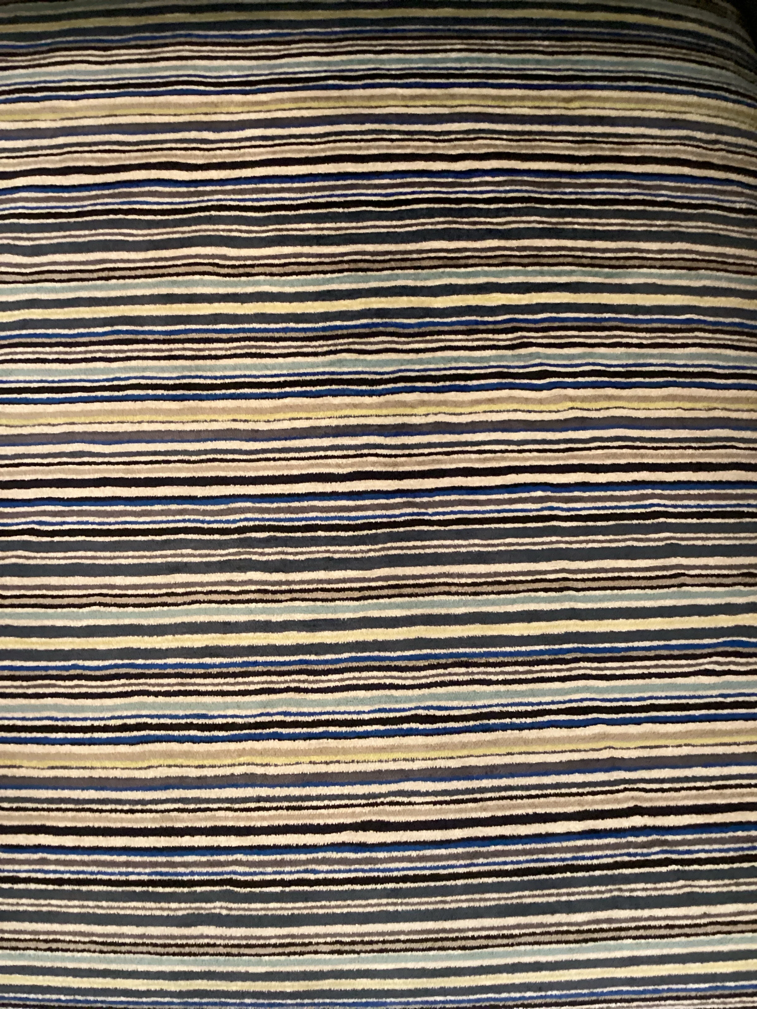 Theodore Alexander Swivel Striped Cushion - Image 3